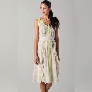 LIKE NEW Rebecca Taylor Silk Midi Dress - Size 2